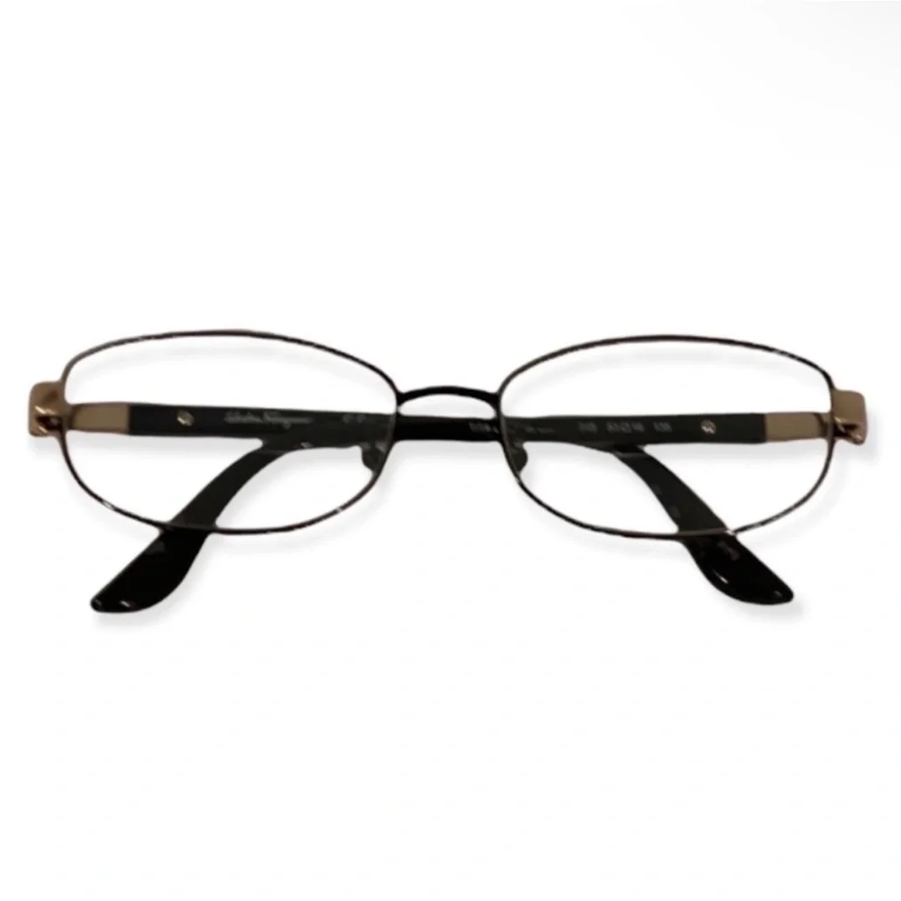 Authentic Salvatore Ferragamo designer signature prescription eyeglasses frames